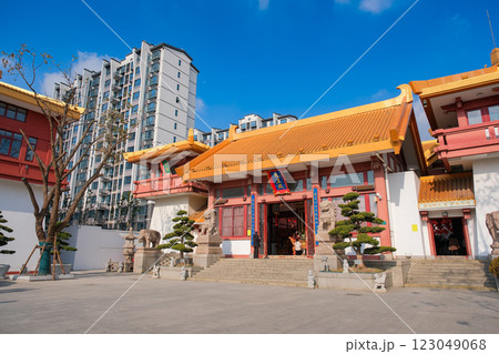 中国 上海市、七宝古鎮のお寺、七宝教寺 123049068
