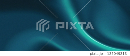 Elegant dark turquoise flowing background with grainy texture Elegant dark turquoise flowing background with grainy texture 123049218