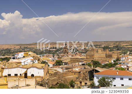 Guadix caves houses (Cuevas de Guadix), Guadix, Province of Granada, Andalusia, Spain Guadix caves houses (Cuevas de Guadix), Guadix, Province of Granada, Andalusia, Spain 123049350