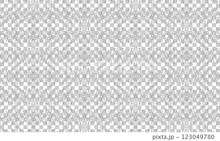 Chain pattern_Western style 123049780