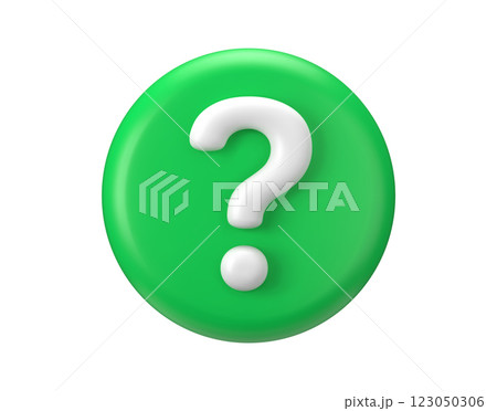 Question 3d mark. Bubble ask icon. Green faq icon. Vector button for chat with support answers or advice search. Question 3d mark. Bubble ask icon. Green faq icon. Vector button for chat with support answers or advice search. 123050306