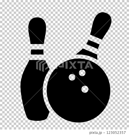 保齡球圖標 123052357
