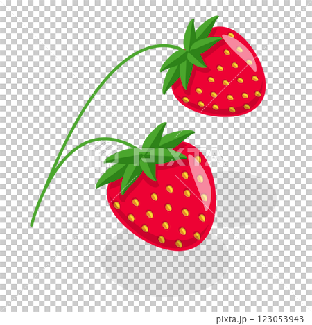 3D Isometric Flat  Set of Berries. Item 6 123053943