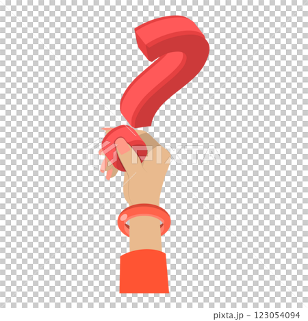 3D Isometric Flat Illustration of FAQ. Item 4 3D Isometric Flat Illustration of FAQ. Item 4 123054094