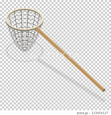 3D Isometric Flat  Set of Wild Animal and Insect Traps. Item 6 123054127