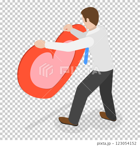 3D Isometric Flat  Illustration of Carpets. Item 1 123054152