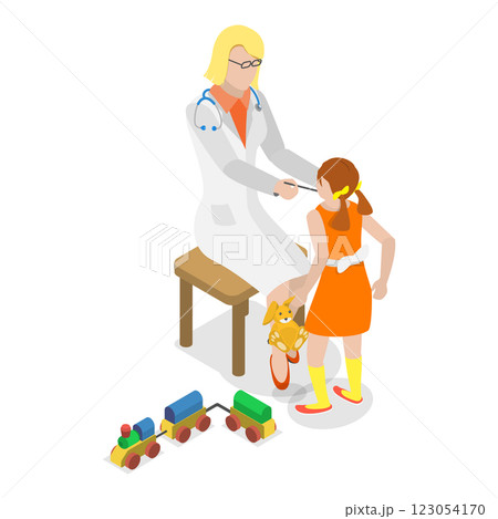 3D Isometric Flat Illustration of Dyslexia. Item 3 3D Isometric Flat Illustration of Dyslexia. Item 3 123054170