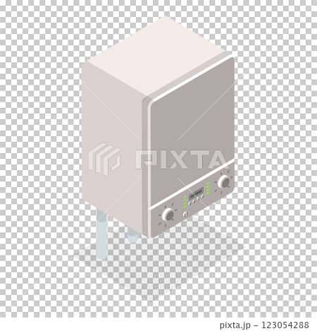 3D Isometric Flat Illustration of HVACS Systems. Item 8 3D Isometric Flat Illustration of HVACS Systems. Item 8 123054288