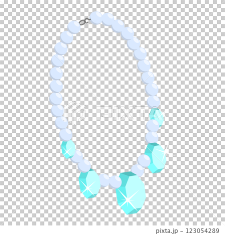 3D Isometric Flat  Set of Necklaces. Item 7 123054289