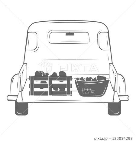 Farming Two-color Icon Set  Illustration.. Item 9 123054298