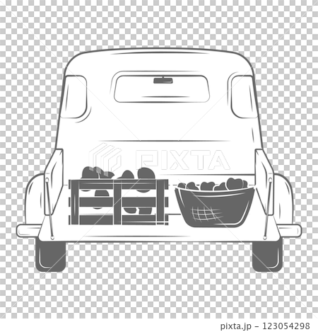 Farming Two-color Icon Set  Illustration.. Item 9 123054298