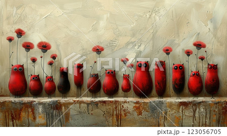 abstract minimalist background 123056705