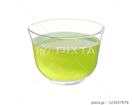 緑茶（氷なし） 123057676