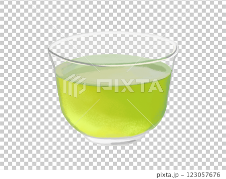 緑茶（氷なし） 123057676