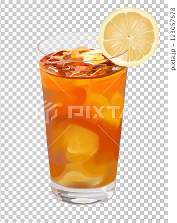 Ice lemon tea Ice lemon tea 123057678