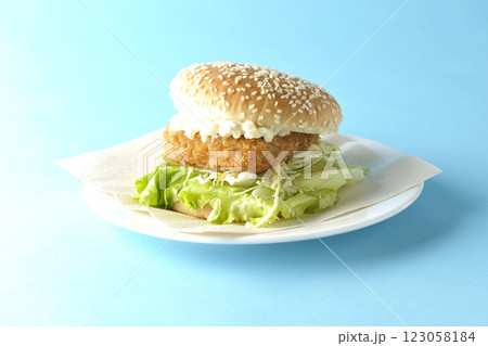 タルタルフィッシュバーガー 123058184