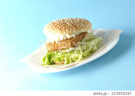 タルタルフィッシュバーガー タルタルフィッシュバーガー 123058187