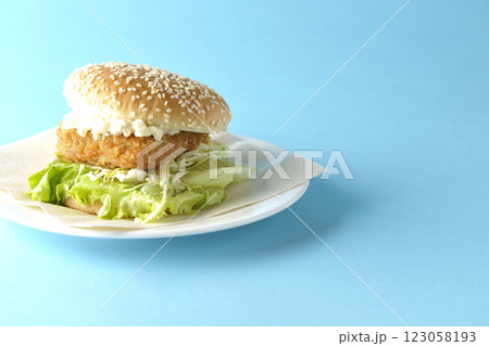 タルタルフィッシュバーガー タルタルフィッシュバーガー 123058193