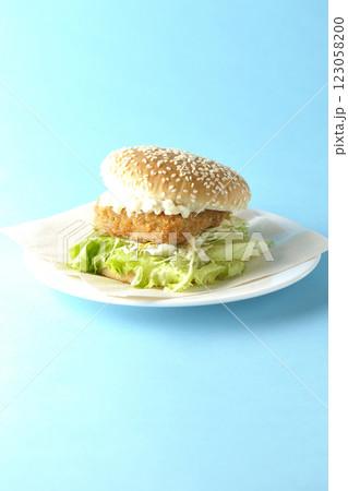 タルタルフィッシュバーガー 123058200
