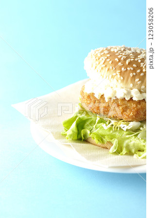 タルタルフィッシュバーガー タルタルフィッシュバーガー 123058206