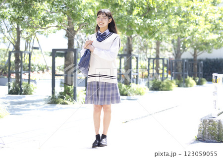 女子高生のポートレート 女子高生のポートレート 123059055