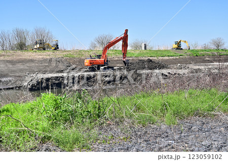 見沼田圃・芝川第一調節池 水害対策 見沼田圃・芝川第一調節池 水害対策 123059102