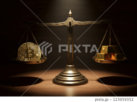 ゴールドに代わる価値の保存方法、暗号資産 ゴールドに代わる価値の保存方法、暗号資産 123059352