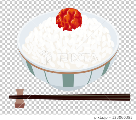 梅干しごはん 123060383