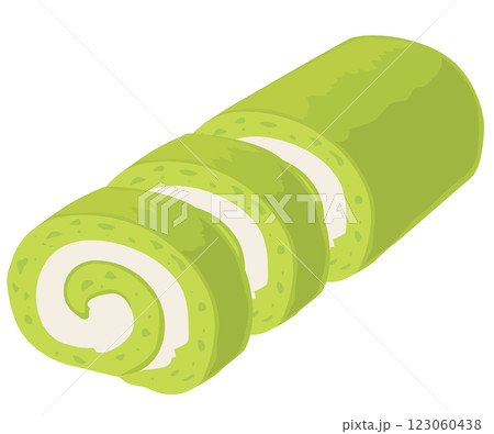 抹茶ロール 抹茶ロール 123060438