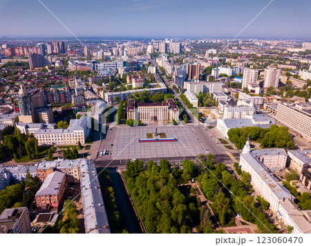 Panoramic view of Voronezh city center 123060470