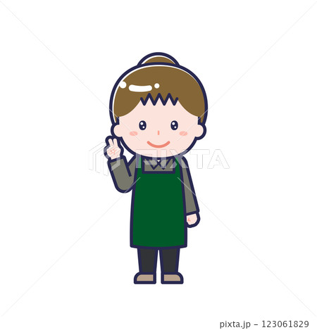 カフェ店員／女性 14 123061829