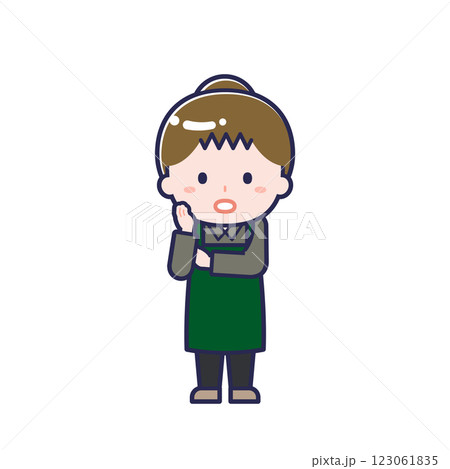 カフェ店員／女性 20 123061835