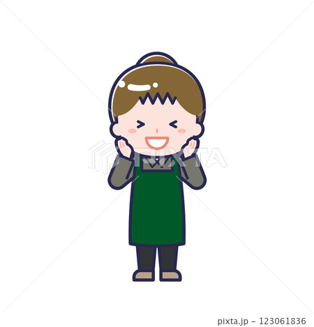 カフェ店員／女性 21 123061836