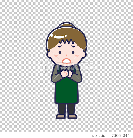 カフェ店員／女性 29 123061844