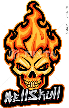 Hellskull esport mascot Hellskull esport mascot 123061919