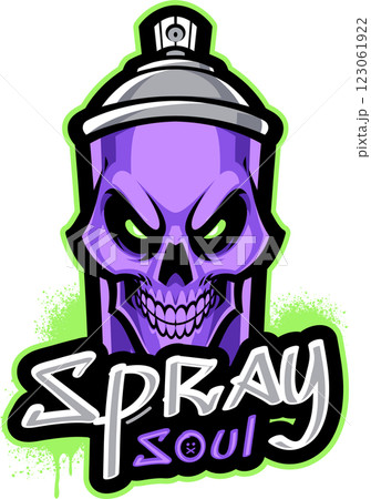 Spray soul mascot Spray soul mascot 123061922