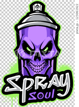 Spray soul mascot Spray soul mascot 123061922