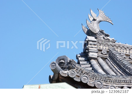 なごや七福神めぐり　尾張四観音　笠寺観音　屋根瓦 123062187