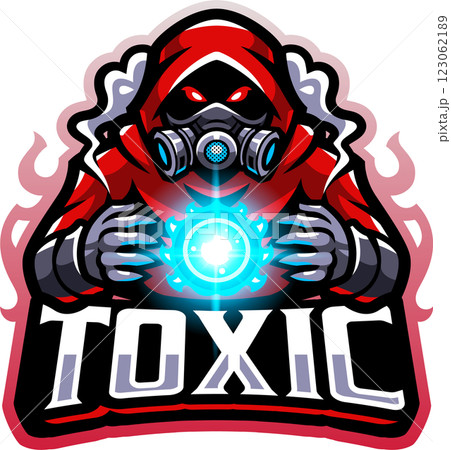 Toxic gas mascot 123062189