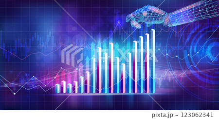 Digital infographics on the topic of analysis and financial growth in business Digital infographics on the topic of analysis and financial growth in business 123062341