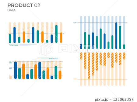 Coverage audience business analysis charts. Finance Charts. 123062357