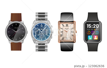 Modern and classic watches set 123062636