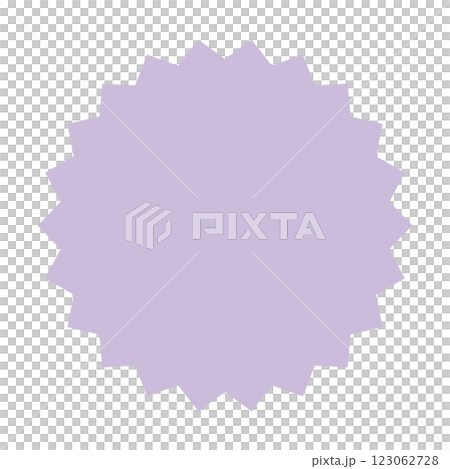 紫色帶刺的講話泡泡 紫色帶刺的講話泡泡 123062728