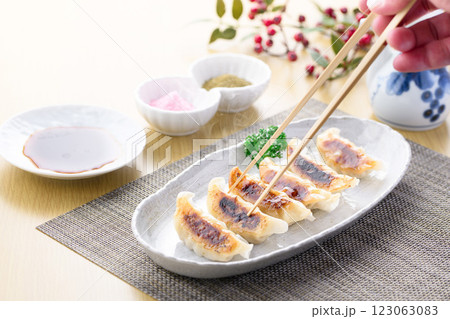 焼き餃子 123063083