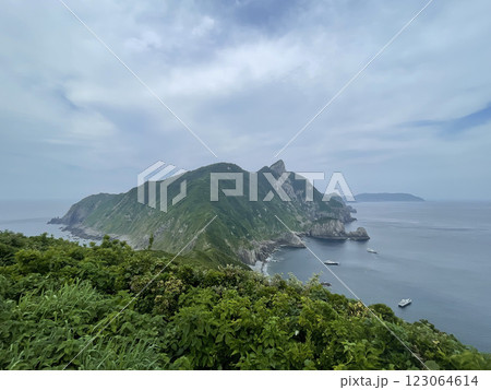 五島列島　男女群島　女島からの景色 123064614