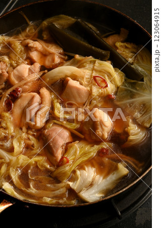 鶏キャベツ鍋 鶏キャベツ鍋 123064915