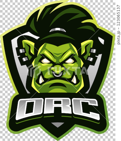 Orc head esport mascot 123065137