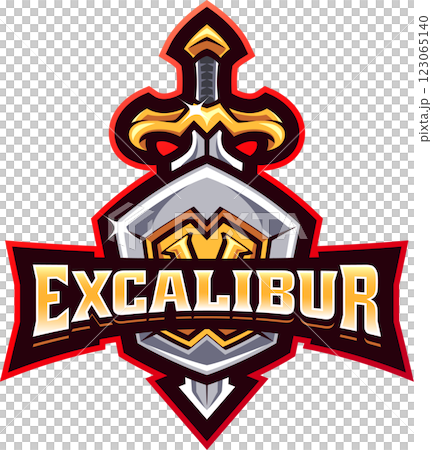 Excalibur esport mascot 123065140