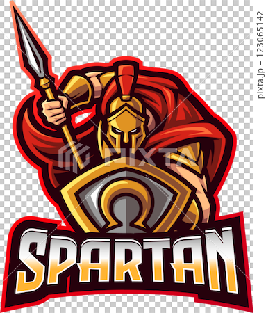 Spartan esport mascot Spartan esport mascot 123065142