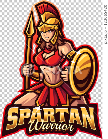 Athena esport mascot  123065420